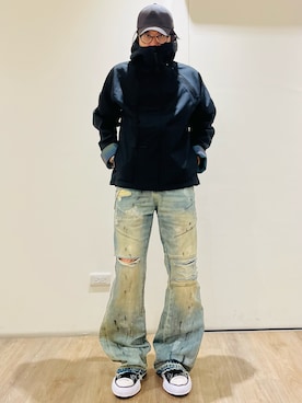 「アイテム（帽子）」を使った、Reset🇹🇼さん（メンズ・178cm・30代）の春コーディネート