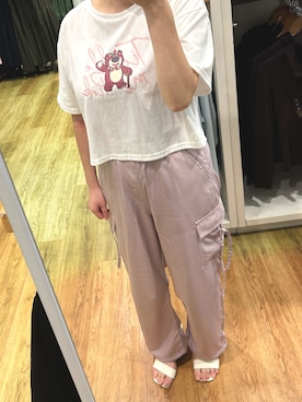 「PROPORTION BODY DRESSING（プロポーションボディドレッシング）のアイテム」を使った、ひるねさん（レディース・150cm）の夏コーディネート