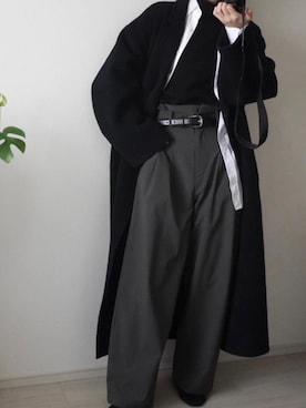 「CEL ANSWER（シーイーエルアンサー）のアイテム」を使った、CEL ANSWERさん（レディース・157cm）の冬コーディネート