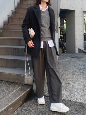 「CEL ANSWER（シーイーエルアンサー）のアイテム」を使った、CEL ANSWERさん（レディース・164cm）の冬コーディネート