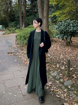 「本日のコーデ」｜CEL ANSWERさん（レディース・157cm）の冬コーディネート