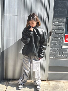 「BlackEyePatch（ブラックアイパッチ）のアイテム」を使った、Momoka Imaiさん（レディース・152cm）の春コーディネート