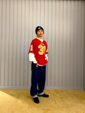 AOKIさん（メンズ・172cm）の冬コーディネート