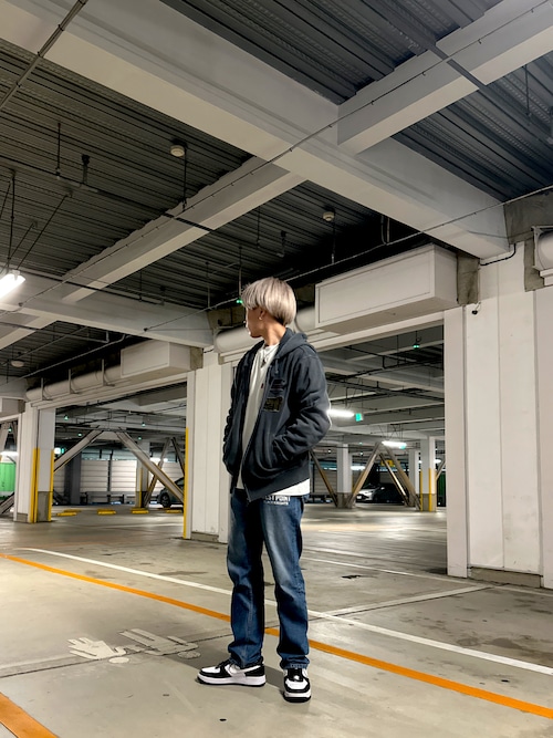 LONG SLEEVE FADE MIAMI PATCH PARKA / 長袖 フェード マイアミ パッチ パーカー / AVIREX / アヴィレックス