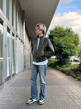 AOKIさん（メンズ・172cm）の冬コーディネート