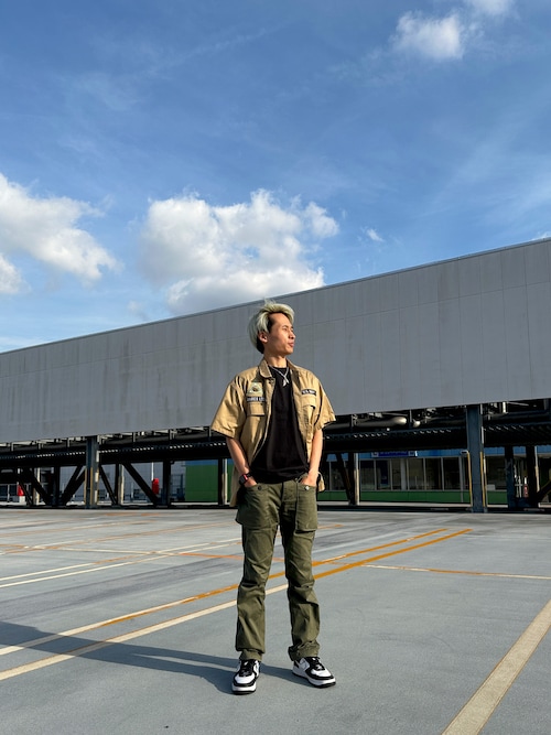 COOLMAX NAS JAX SHORTSLEEVE SHIRT / クールマックス NAS JAX ショートスリーブ シャツ / AVIREX / アヴィレックス
