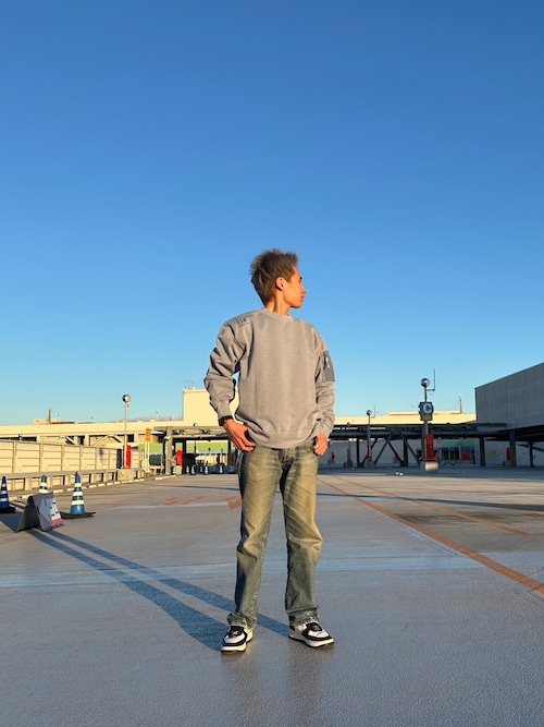 《TFQP》DENIM PANTS USED WASH / デニムパンツ ユーズドウォッシュ / AVIREX / アヴィレックス
