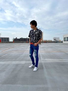 「コカコーラ コラボ」｜AOKIさん（メンズ・172cm）の春コーディネート