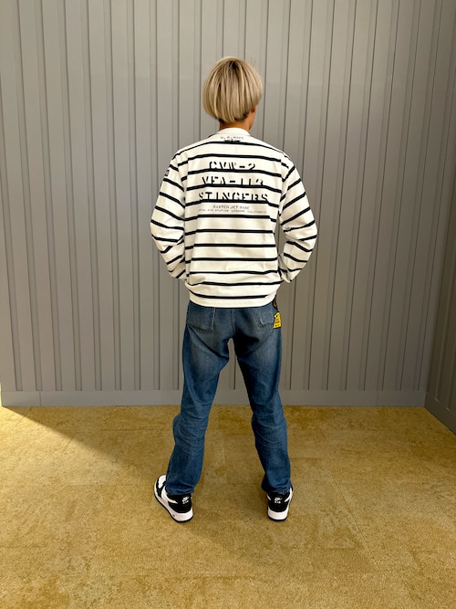 ネイバル パッチ ロングスリーブ Tシャツ