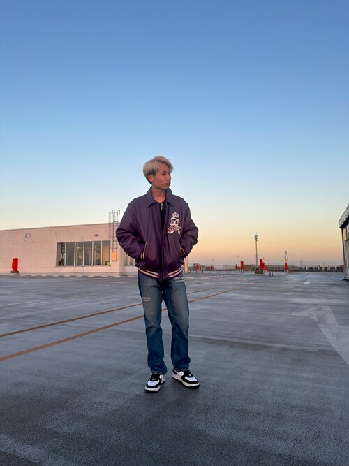 《COLLECTION》VARSITY JACKET CROWN LOGO / バーシティ ジャケット クラウンロゴ / AVIREX / アヴィレックス