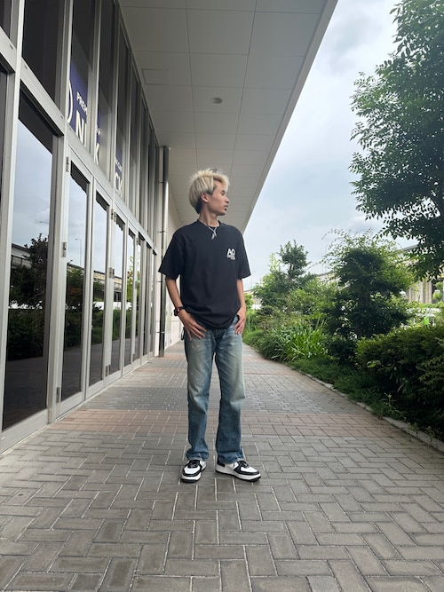 《CROSSOVER》LINE T-SHIRT / クロスオーバー ライン Tシャツ / AVIREX / アヴィレックス