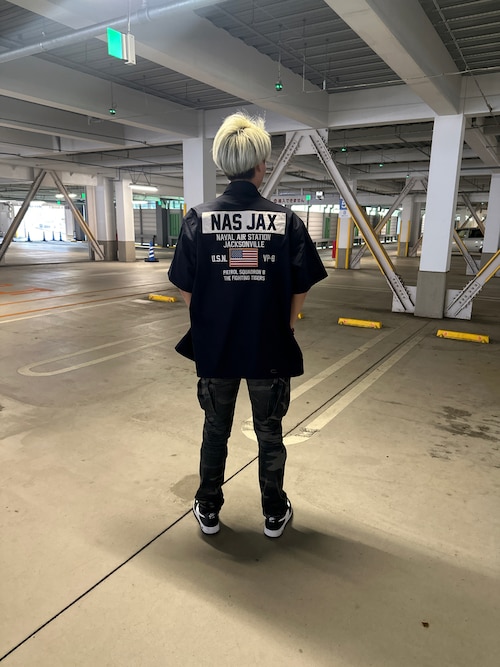 COOLMAX NAS JAX SHORTSLEEVE SHIRT / クールマックス NAS JAX ショートスリーブ シャツ / AVIREX / アヴィレックス