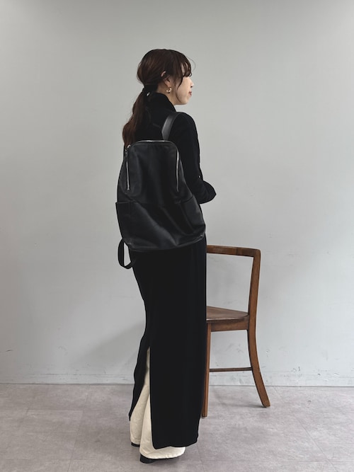 【美品】GALLARDAGALANTE レザー リュック バックパック 黒 累計販売数6000以上！高レビュー】レザーバックパック（バック