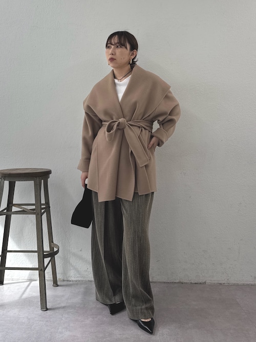 GALLARDAGALANTE コート アウター リバーショールコート