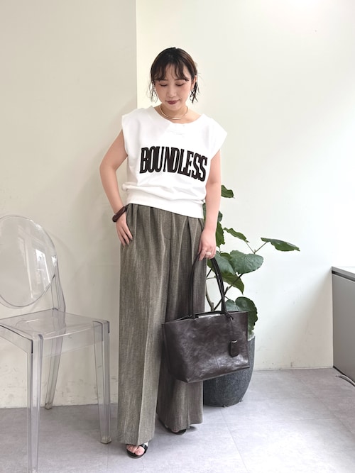【ガリャルダガランテ】オフショルロゴスウェットTシャツ GALLARDAGALANTE トレーナー スウェット オフショルロゴ