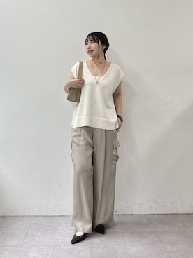 mamifujiiさん（レディース・158cm）の夏コーディネート