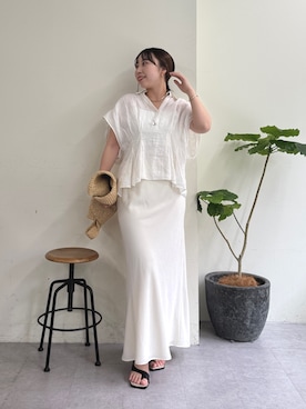 mamifujiiさん(レディース・158cm)の夏コーディネート