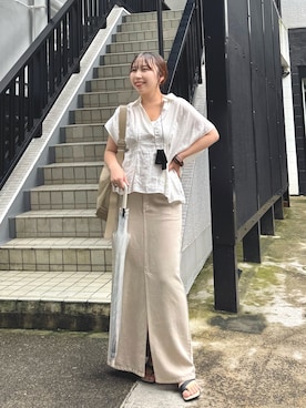 mamifujiiさん(レディース・158cm)の夏コーディネート