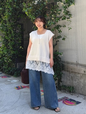 mamifujiiさん（レディース・158cm）の春コーディネート