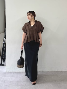 mamifujiiさん（レディース・158cm）の夏コーディネート