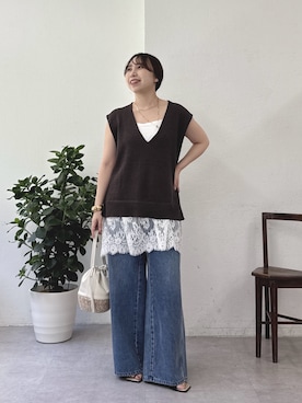 mamifujiiさん（レディース・158cm）の春コーディネート