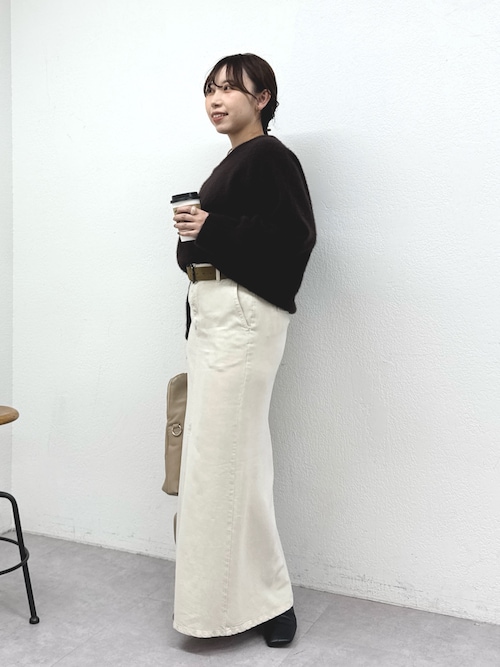 セール】ファーボートネックプルオーバー（ニット/セーター