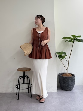 mamifujiiさん(レディース・158cm)の夏コーディネート