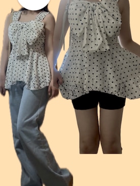 「one after another NICE CLAUP（ワンアフターアナザーナイスクラップ）のアイテム」を使った、juu97さん（レディース・157cm）の夏コーディネート