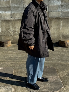 「AURALEE（オーラリー）のアイテム」を使った、kondoumusashi0326さん（メンズ・163cm）の春コーディネート