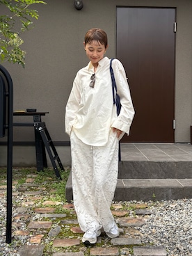 「Steven Alan（スティーブンアラン）のアイテム」を使った、mikkoさん（レディース・161cm）の秋コーディネート