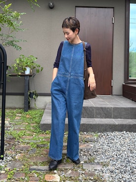 「アイテム（イヤリング）」を使った、mikkoさん（レディース・161cm・30代）の秋コーディネート