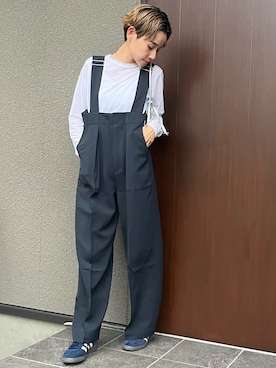 「SALON adam et rope'（サロン アダム エ ロペ）のアイテム」を使った、mikkoさん（レディース・161cm）の秋コーディネート
