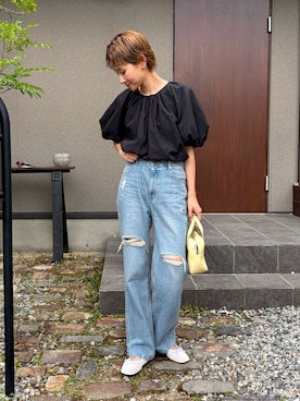 「アイテム（パンツ）」を使った、mikkoさん（レディース・161cm・30代）の夏コーディネート