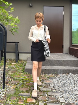 mikkoさん（レディース・161cm）の夏コーディネート