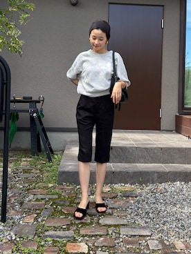 「anuke（アンヌーク）のアイテム」を使った、mikkoさん（レディース・161cm）の秋コーディネート