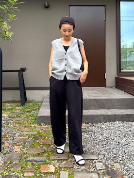 「SOAC（ソーク）のアイテム」を使った、mikkoさん（レディース・161cm）の秋コーディネート