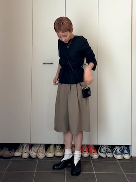 「ネックレス」｜mikkoさん（レディース・161cm）の春コーディネート