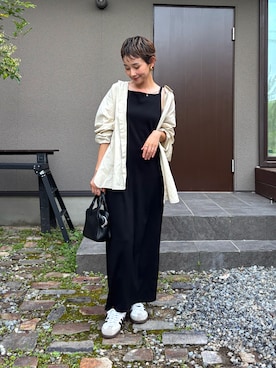 「アイテム（バッグ）」を使った、mikkoさん（レディース・161cm）の秋コーディネート