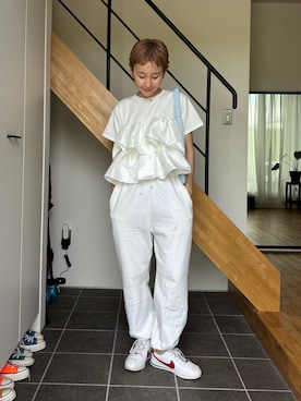 「CENE（セネ）のアイテム」を使った、mikkoさん（レディース・161cm）の春コーディネート