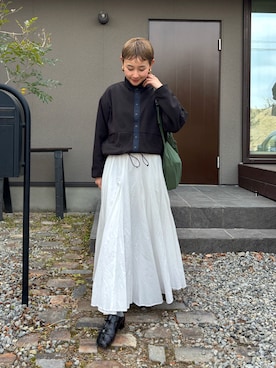 mikkoさん（レディース・161cm）の冬コーディネート