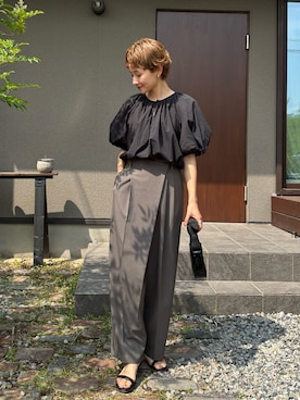 「アイテム（アクセサリー）」を使った、mikkoさん（レディース・161cm・30代）の夏コーディネート
