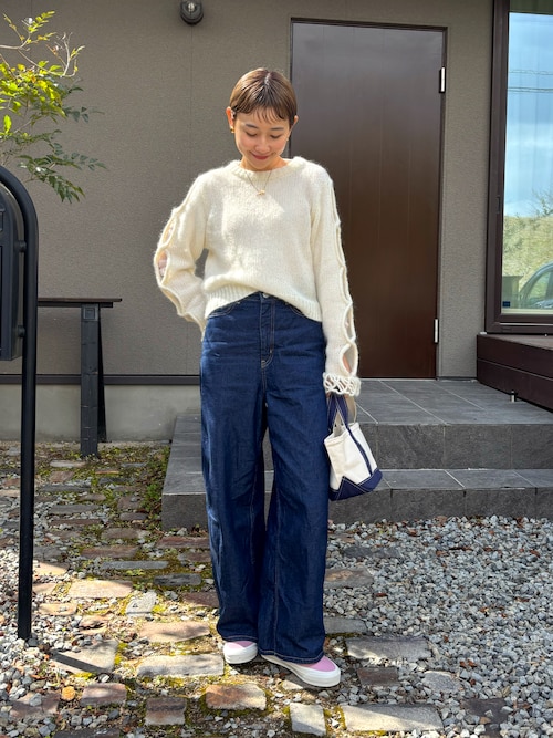 leinwande（ラインヴァンド） ニット セーター 「leinwande」Open