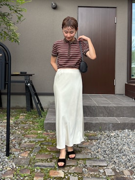 「TODAYFUL（トゥデイフル）のアイテム」を使った、mikkoさん（レディース・161cm）の秋コーディネート