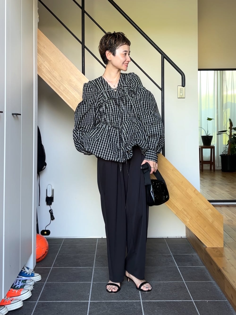 Multiway Taffeta Blouse/マルチウェイタフタブラウス【MAISON SPECIAL