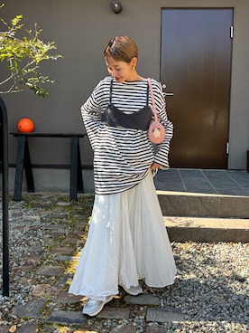 mikkoさん（レディース・161cm）の春コーディネート