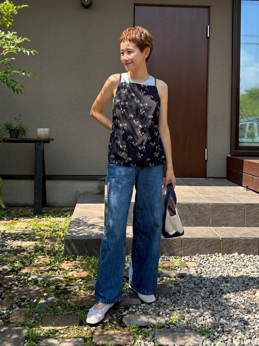 トップス anuke Flower Jacquard Tops anuke Flower Jacquard Tops 62510430（シャツ／ブラウス
