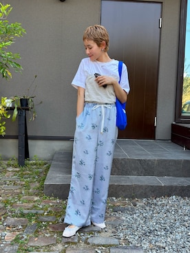「CENE（セネ）のアイテム」を使った、mikkoさん（レディース・161cm）の春コーディネート