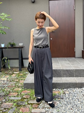 mikkoさん（骨格ナチュラル・レディース・161cm）の夏コーディネート
