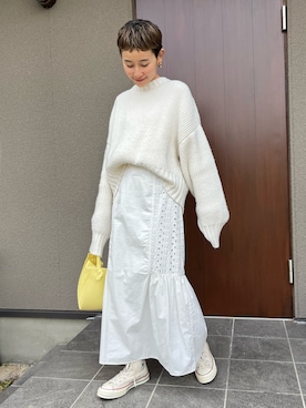 mikkoさん（レディース・161cm）の冬コーディネート