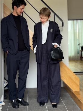 mikkoさん（レディース・161cm）の冬コーディネート